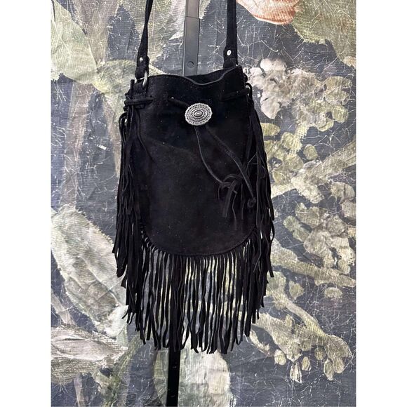 New Free People Calamity Fringe Crossbody Bag - Picture 7 of 9